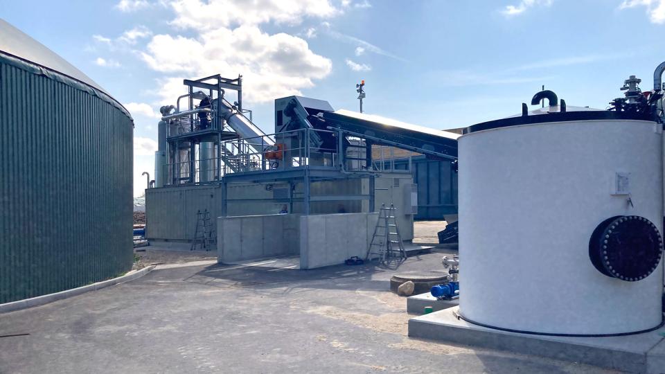 Sustainable energy production with Linka® Straw Handling System.