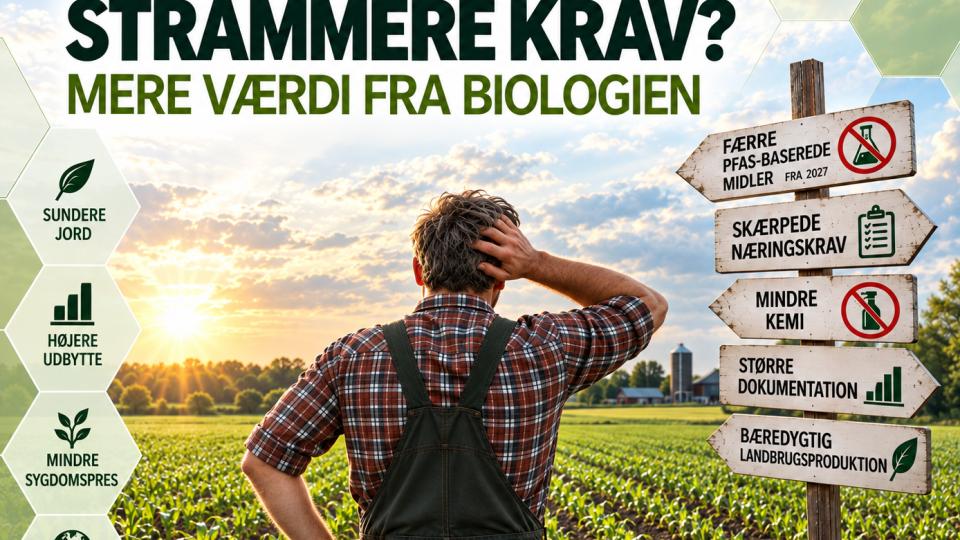 Klar til skærpede krav? Biologiske løsninger er allerede en del af arbejdet på danske markerto work in Danish fields