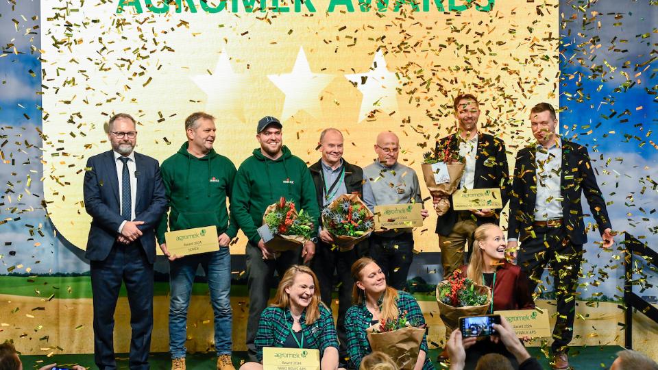 Agromek Stars celebrate 72 innovative agricultural solutions